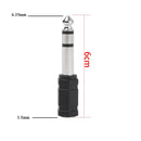 3.5mm Jack to 6.35mm Portable Converter Plug Stereo Male To Female Headphone Plug Earphone Cable Adapter Microphone Jack
