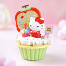 New Keeppley Sanrio Building Block Kuromi Gemini Hellokitty Cartoon Ice Cream Cake Decoration Model Children's Toy Birthday Gift