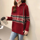 Hoodies Sweatshirt For Women Baggy Sweater Long Sleeve Korean Fashion High Quality Coat Emo Loose Ethnic Style Woman Hooded Tops