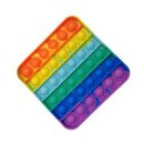 Pop Reliver Stress Souptoy Rainbow Colorful Push Bubble Antistress Adult Children Simple Dimple Relieve Autism Toy Party Gift AM