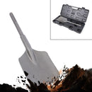 5 Pit Shovel Jack Hammer Breaker 40Cr Chromium Steel Clay Spade Chisel Bit 1.3KG 40CM for Jack Hammer 1.8cm Shank Diameter