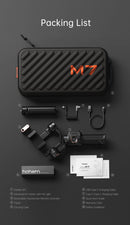 The Horizon Lock | AI-Powered 3-Axis Smartphone Gimbal with Face Tracking & Extension Rod