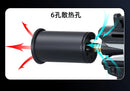 Outdoor Garden Tools BBQ Handheld Large Caliber Fierce Fire Spray Gun Card Portable Fire Gun Smoking Accessories