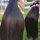 Bone Straight Hair Bundles Deal  Virgin Raw Human Hair Bundle 8-30Inch Hair Weave Extensions For Women Double Weft Wholeasle