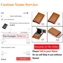 Rfid Blocking Credit Card Holder Men Wallets Slim Thin Business Leather Metal Cardholder Pocket Case Magic Smart Wallet