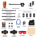 ACMER S2 4/7/12/20W Laser Engraving Cutting Machine High Precision Portable Machine Tool For Birthday Holiday Couple Gifts
