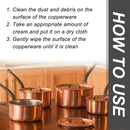 100ML Powerful Metal Polish Cleaner Remover Stains and Oxidation for Metal Cookware Copper Product Household Cleaning Utensils