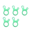 Zeltleinen-Spanner 3-Loch Outdoor Camping Zelt Windseil-Spanner Aluminiumlegierung Spanner Zeltleine Seil-Befestiger Spannhaken