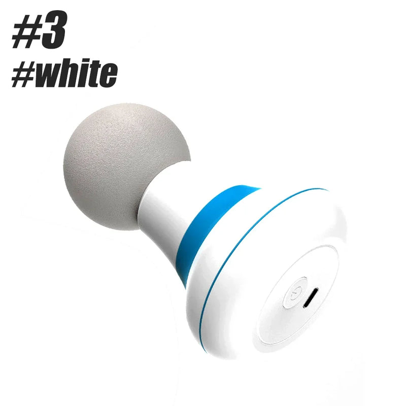 Mini Electric Handheld Massager Wand,Powerful 6 Speed Vibration Modes,Cordless Handheld,Suitable for Shoulder and Back Massage