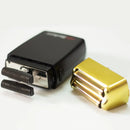 11000 RPM POP Barbers P620 Professional Electric Men's Beard Trimmer Double Foil Shaver Electric Shaver USB Hair Cutting Machine