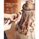 5 In 1 Curling Iron Wand Set, Instant Heating, With 4 Ceramic Barrels And 1 Curling Iron Brush