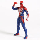Avengers SHF Spider Man Upgrade Suit PS4 Game Edition SpiderMan PVC Action Figure Collectable Model Toy Doll Gift