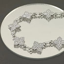 2025 New Model Flower Shape Hip Hop Pants Chain Fashionable Men And Women One's Waist Luxury Accessories Spring Gift