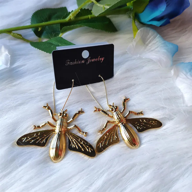 Big Golden Colour Sun Earrings Happy Celestial Jewelry Summer  Sunshine Fashion Beautiful Women Friend Gift Exaggerated Jewelry