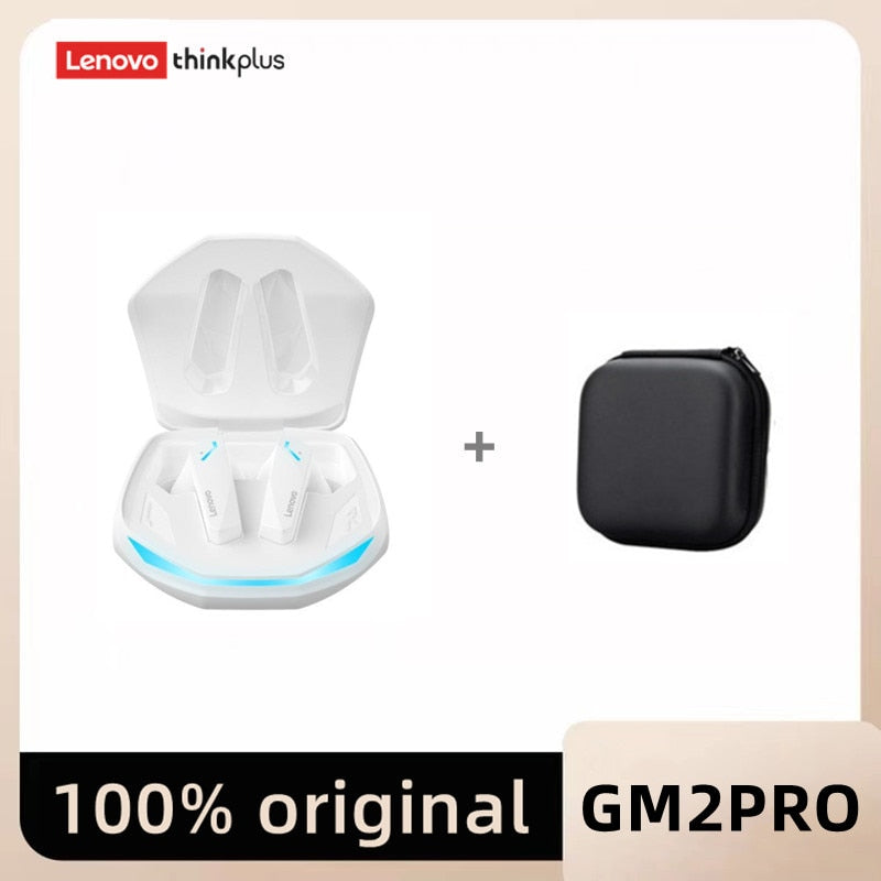 New Original Lenovo GM2 Pro Buletooth 5.3 Earphones Gaming Wireless Headphones E-Sports Music Earbuds Dual Mode Headset With Mic