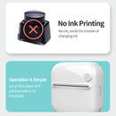 Portable Mini Thermal Printer Wirelessly BT 203dpi Photo Label Memo Wrong Question Printing With USB Cable Imprimante Portable