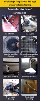 The Vapor Forge | High-Pressure Commercial Steam Cleaning System