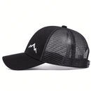 Unisex Mountain Range Embroidery Baseball Net Caps Spring and Summer Outdoor Adjustable Casual Hats Sunscreen Hat