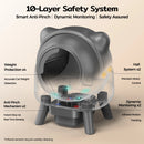 Amicura Cura X1 Automatic Cat Litter Box Self-Cleaning with App Control, Safety Sensor, Easy to Clean Electric Cat Litter Tray