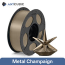 ANYCUBIC PLA Metal Filament 1.75mm Impact-resist 3D printer Metal Filament Variable Luster Metallic Texture Printing Materail