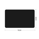 Titanium Silver Adhesive Fabric Coated Heat Insulation Sunscreen Full Blackout Car Magnetic Curtains Summer UV Protective Cover