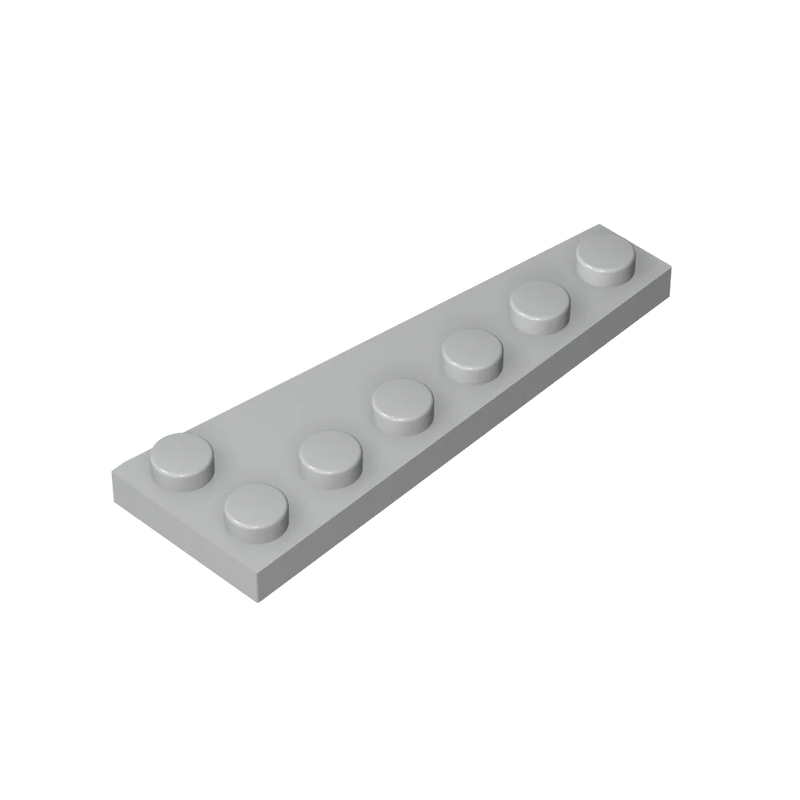 Gobricks 10PCS Bricks Wedge Plate Left Part 6 x 2 Compatible 78443 Freely Creative Building Block DIY Educational Toy Adult Kids