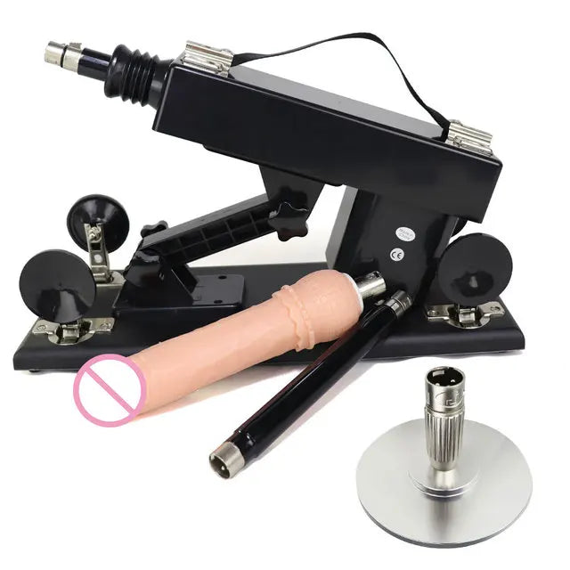 Wired /wireleSex machine for woman Automatic Masturbation Pumping Gun 3XLR sex machines for adults With Big Dildo sex machine