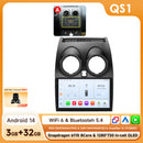 Hizpo 8G+128 AI Voice Car Radio Android Auto Multimedia For Nissan Qashqai J10 2006 2007 2008-2013 Carplay 4G 2din GPS autoradio