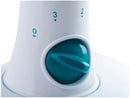 2 in 1 Fan Ultra V-30B-6P 30cm 6 Speeds 3 Speeds White and Blue-110V
