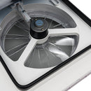 12V Caravan Ventilation Skylight RV Fan Vent Camper Exhaust Fan Shower Roof 280x280mm with LED Light