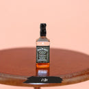 Dollhouse Miniature 1:12 Popular Whiskey with Filled Glass Drink Bottles Model for Doll House Play Food Accessory