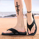 Massage Flip Flops for Men Summer Breathable Beach Shoes Sandals Men Luxury Flip Flops Breathable Men's Slippers