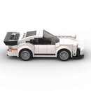 Building block assembly, racing car, moc model, children's puzzle toy