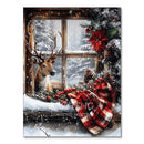 5D DIY Diamond Painting Milu Deer Full Diamond Mosaic Embroidery Christmas Scene Cross Stitch Art Home Decor New Arrivals