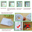Anti Fly Mosquito Curtains Net Self-adhesive Kitchen Door Window Screen Mesh Anti-insect Repair Patch Tape Home Protector Tools