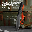 Hot sell camping knife hunting knives Fixed blade straight knife fixed blade tactical knife bowie knife with sheath full tang