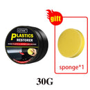 Car Plastic Restorer Back To Black Gloss Car Cleaning Products Plastic Leather Restore Auto Polish And Repair Coating Renovator