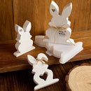 Love Rabit Silicone Candle Mold DIY Easter Heart Bunny Ornament Craft Gift Making Molds Soap Plaster Resin Home Decor Tools