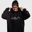 Harajuku Oversized Streetwear Pullover Men's Hoodies LIDA Graphic Print Hooded Sweatshirt Hip Hop Aesthetic Korean Tops Goth Y2k