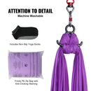 SucceBuy 8.7/11 Yards Aerial Yoga Hammock &Swing Yoga Starter Kit Aerial Silk Fabric Yoga Strap Accessory for All Levels Fitness