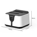 USB 3.0 To SATA Dual Bay HDD Docking Station Support Offline Clone Hard Drive Dock SATA 2.5& 3.5inch Hard Drive Docking Station