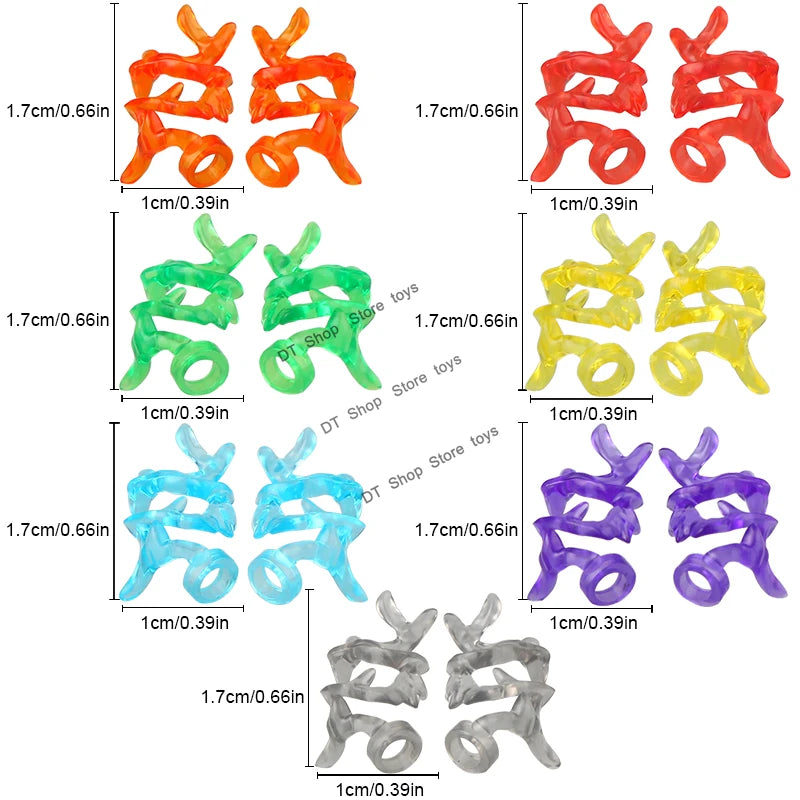 5PCS Cartoon Special Effects Pieces Arm Fist Wind Lightning Leg Flames Weapons Accessories Assemble Scene Bricks Kids for Toys