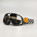 Retro Motorradbrille Skibrille Motocross Sonnenbrille Weitwinkel MTB ATV Brille Cafe Racer Chopper Radsport Rennsport