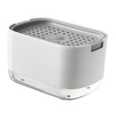 Hand Dish Soap Dispenser Sponge Towel Holder Sink Drain Tray Liquid Soap Pump Container Bathroom Accessory Kitchen Organizer