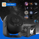 Star Projector,13 in 1 Planetarium Galaxy Projecto,360°Rotation,Mute Design,HD Image&Timing for Bedroom,Birthday,Christmas Decor