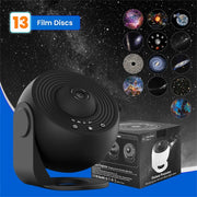 Aetheria Celestia 13-in-1 Planetarium Star Projector | Silent 360° HD Optical Focus Galaxy Lamp