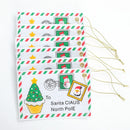 2~20pcs Santa Claus Christmas Envelope Pendant Tree Christmas Small Candy Bags Home Party Xmas Decor New Year 2023 Noel Gift