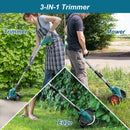 Gisam Brushless Electric Lawn Mower 8 Inch Cordless Grass Trimmer Adjustable Garden Cutter Power Tool For Makita 18V Battery Pin