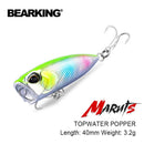 Bearking Neuheit 4cm 3.2g heißes Modell Angelköder Hardbait 9 Farben zur Auswahl Popper Qualität professioneller Minnow