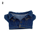 10CM Doll Clothes Fashion Tops Denim Jacket Casual Wears Jeans Pants For 1/12 Dolls Clothes Accessories Kids Toys